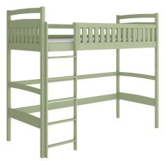 Etagenbett Mia – 90x190 cm – Oliv