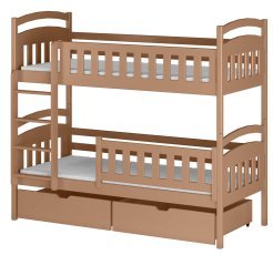 Etagenbett Ignas – 80x200 cm – Zimt