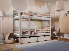 Etagenbett Nemo – 90x190 cm – Kaschmir