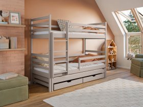 Lano - Etagenbett mit Zusatzbett Luk