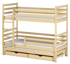 Lano - Etagenbett mit Zusatzbett Luk