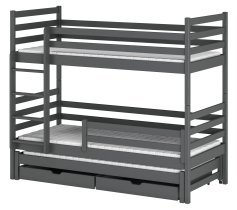 Lano - Etagenbett mit Zusatzbett Luk