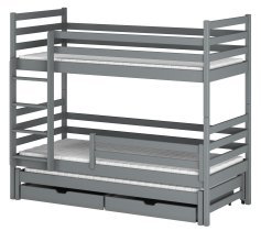 Lano - Etagenbett mit Zusatzbett Luk