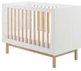 Kinderbett Miloo - 60x120 cm - weiß