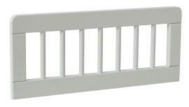 Zusätzlicher Rausfallschutz für Kinderbett Hausform - 60x170 cm - weiß basic