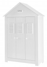 Dreiflügeliger Kleiderschrank Marsylia MDF