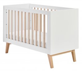 Kinderbett Swing - 60x120 cm - weiß