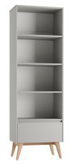 Regalschrank Swing - grau