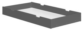 Schublade für Kinderbett Snap - 70x140 cm - dunkelgrau