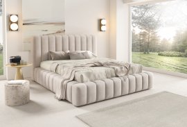 Bett Gino (hohes Kopfteil) mit hochklappbarem Metallmechanismus