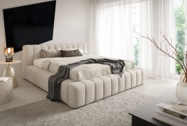Bett Frodo (niedriges Kopfteil) mit Holz-Liftmechanismus – 120x200 cm