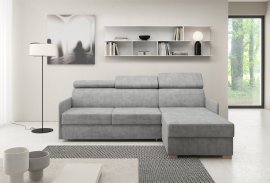 Wohnlandschaft Adela L Slim mit Schlaffunktion