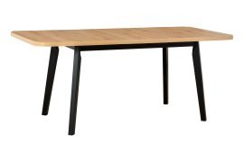 Ausziehbarer Esstisch Oslo 6 – Schwarz/Artisan