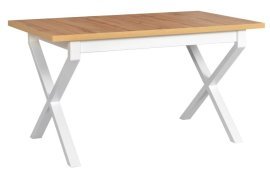 Ausziehbarer Esstisch Ikon 1 – Weiß/Wotan