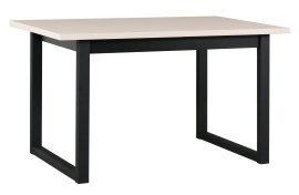 Ausziehbarer Esstisch Ikon 3 – Schwarz/Cashmere