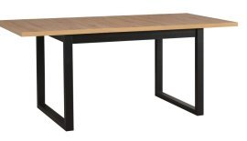 Ausziehbarer Esstisch Ikon 3 L – Schwarz/Artisan