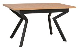 Ausziehbarer Esstisch Ikon 4 – Schwarz/Artisan