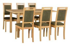 Esszimmer-Set Modena 1 Grandson + 6 Stühle Roma 15 Grandson 17B ZETTA 297