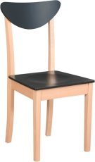 Esszimmerstuhl Hugo 3 D – Buche/Schwarz
