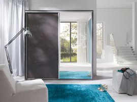 Kleiderschrank mit Schiebetüren mit Spiegel Zonda Z19