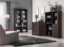 Dnevna soba Finezja - hrast sonoma čokolada