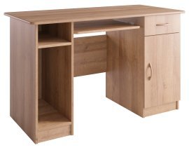 Schreibtisch Max ohne Aufsatz - Eiche Riviera