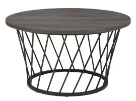 Couchtisch Otoman Loft - Eiche Denver Graphit