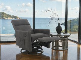 Relaxsessel mit Relaxfunktion Sovana Deluxe – grau