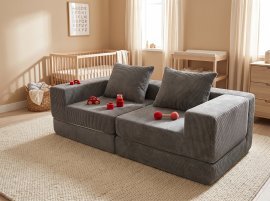 Vakuumverpacktes Sofa Milo – grau