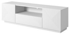 TV-Kommode auf Sockel Asha 167 2D1SZ – Weiß