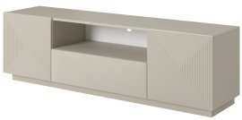 TV-Kommode auf Sockel Asha 167 2T1S – Kaschmir