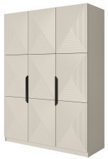 Kleiderschrank auf Sockel Asha 150 3D – Kaschmir