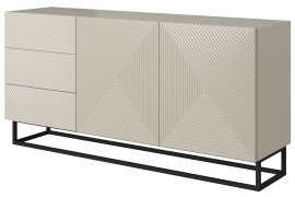 Kommode mit Metallrahmen Asha 167 2T3S – Kaschmir