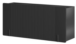 Wandkommode Malmi 150 3D – schwarz, schwarzes Dekor