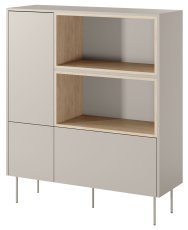 Kommode Desin 120 2T1S – Kaschmir