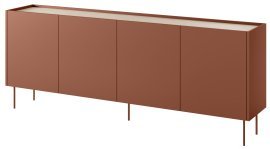 Kommode Desin 220 4D2SZ – Keramik Rot