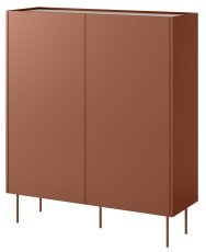 Hohe Kommode Desin 120 2D2SZ – Keramikrot