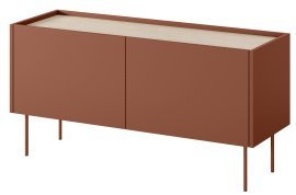 TV-Kommode Desin 120 2T1S – Keramik Rot