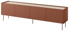 TV-Kommode Desin 220 4D1SZ – Keramik Rot