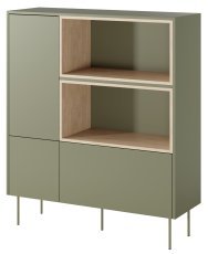 Kommode Desin 120 2T1S – Olivgrün