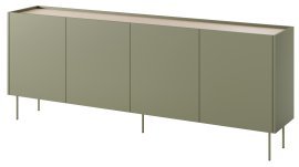 Kommode Desin 220 4D – olivgrün