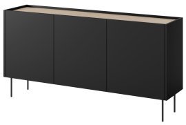 Kommode Desin 170 3D2SZ – Schwarz