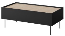 Couchtisch Desin 120 2SZ – Schwarz