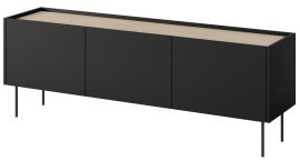 TV-Kommode Desin 170 3D2SZ – schwarz
