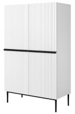 Schrank Nicole 100 2D2SZ_N - Weiß