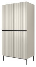 Kleiderschrank Nicole 100 2DP – Kaschmir