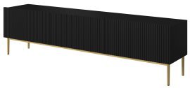 TV-Kommode Nicole 200 2K1SZ – Schwarz