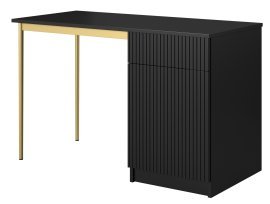 Schreibtisch Nicole 120 1T1S – Schwarz