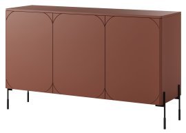 Kommode Sonatia 150 3D – burgunderrot