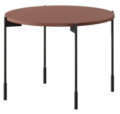 Runder Couchtisch Sonatia 45 – Burgunderrot